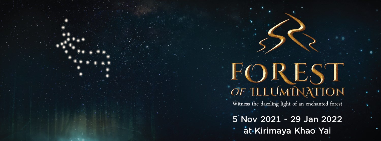 "Forest of Illumination at Kirimaya" สัมผัสนาทีต้องมนตร์ท่ามกลางแสงสีแห่งเขาใหญ่ Zipevent