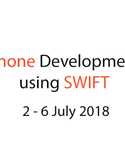 หลักสูตรสำหรับนักพัฒนา iPhone using SWIFT วันที่ 2 - 6 กรกฎาคม 2018 Zipevent