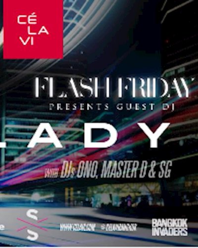 Flash Fridays pres. Lady S on May 12th Zipevent