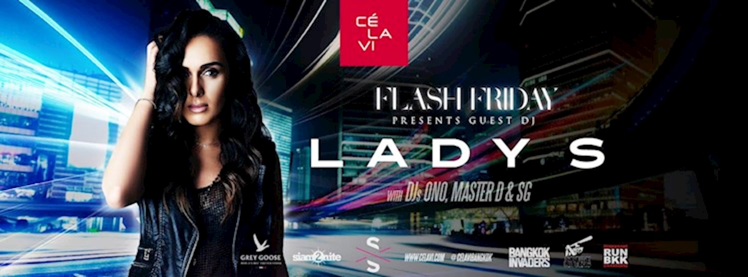 Flash Fridays pres. Lady S on May 12th Zipevent
