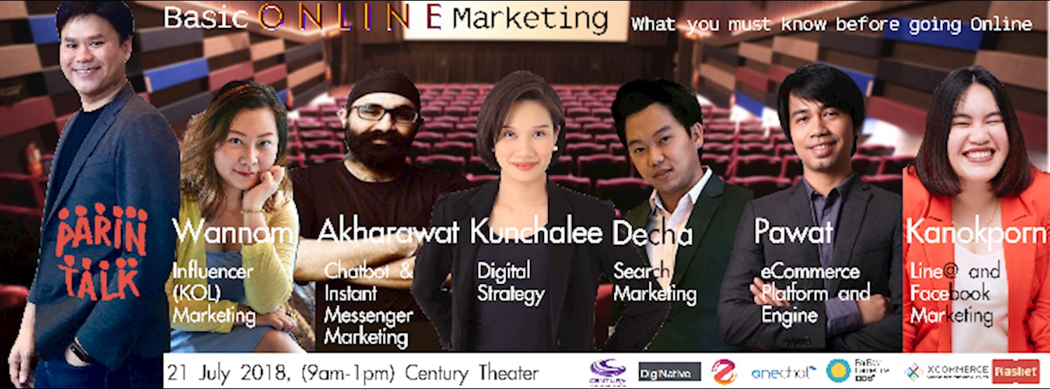 Basic Online Marketing #ParinTalk 2/2018 Zipevent