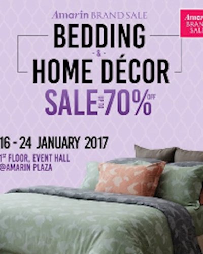 Amarin Brand Sale : Bedding & Home Decor Sale 70% Zipevent