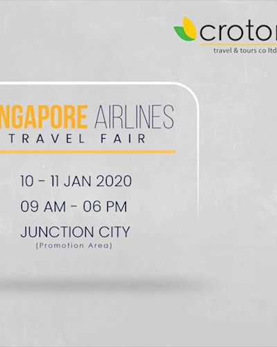 Singapore Airlines Travel Fair 2020 Zipevent