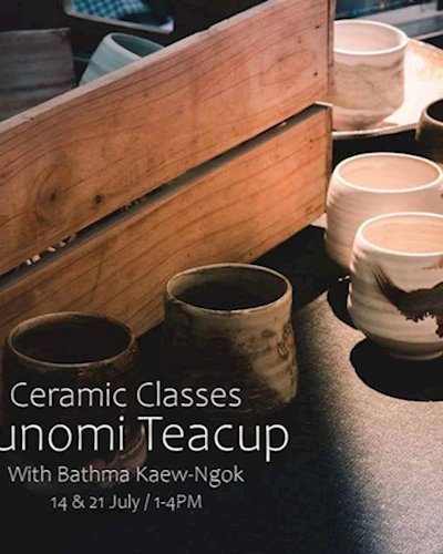 Ceramic Classes: Yunomi Teacup Zipevent