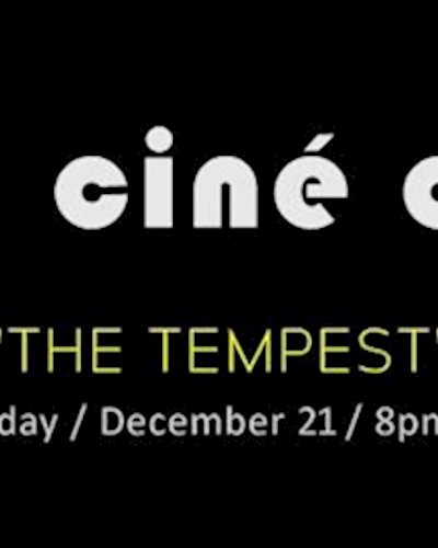 JAM CINÉ CLUB ('The Tempest', Derek Jarman) Zipevent