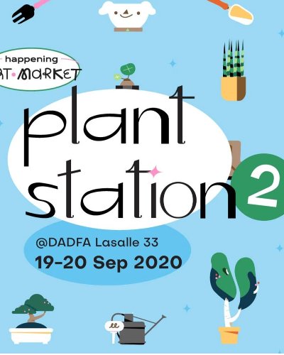 happening Art Market : Plant Station 2 Zipevent
