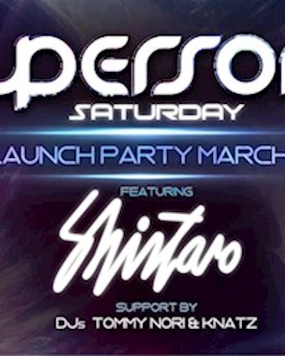 Supersonic Saturdays launch party w Shintaro Mar 4th at CLV BKK Zipevent