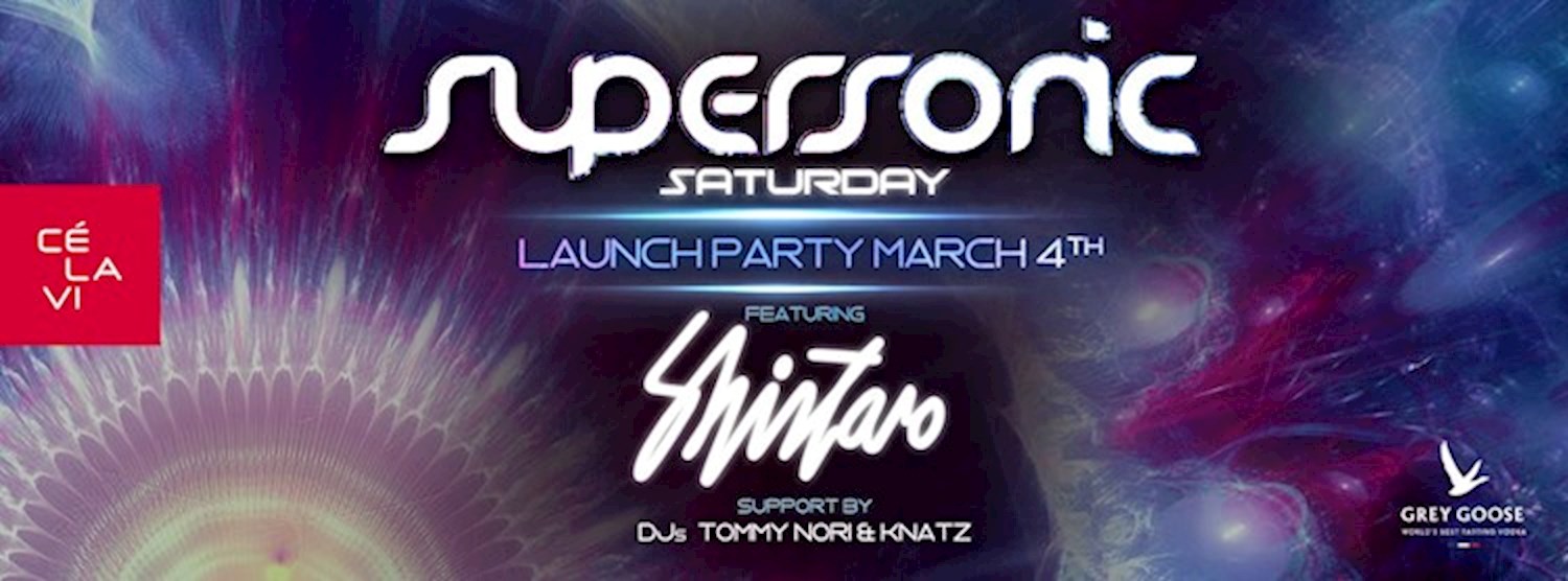 Supersonic Saturdays launch party w Shintaro Mar 4th at CLV BKK Zipevent