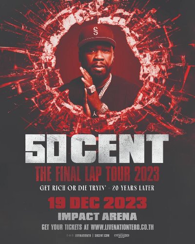 50 CENT THE FINAL LAP TOUR 2023 GET RICH OR DIE TRYIN' - 20 YEARS LATER Zipevent