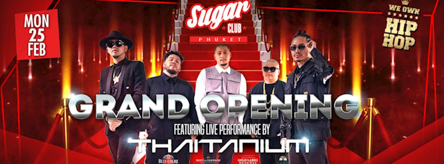 Grand Opening Sugar Club Phuket Zipevent