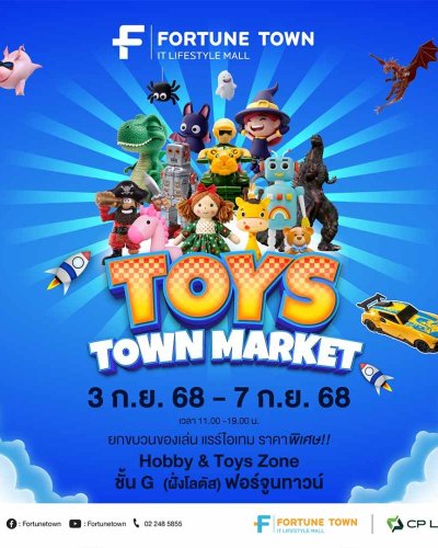 Toys Town Market Zipevent