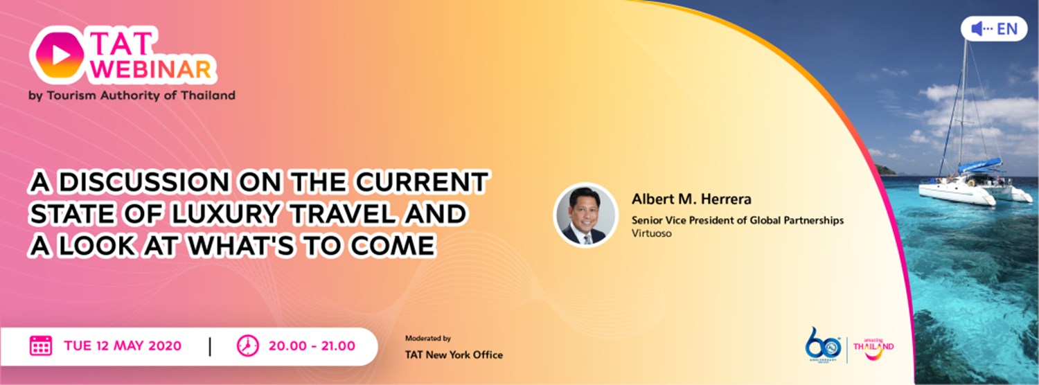 (REPLAY) A Discussion on the Current State of Luxury Travel and a Look at What's to Come Zipevent