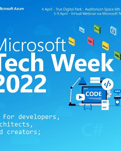 Microsoft Tech Week 2022 For developers, architects, and creators. Zipevent