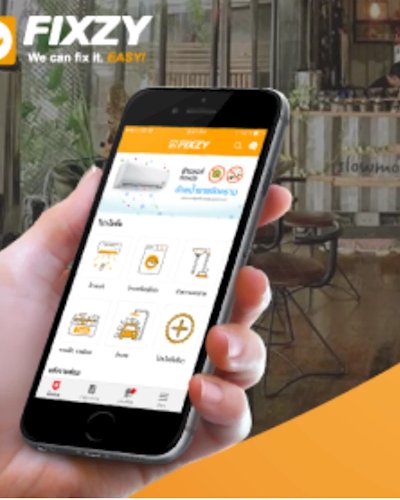Fixzy นวัตกรรมดูแลบ้านผ่านแอปพลิเคชัน Zipevent