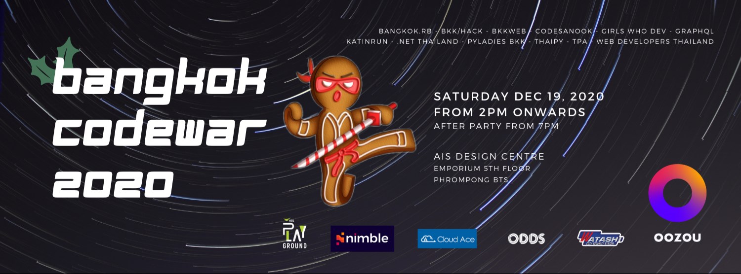 Bangkok Codewar 2020 Zipevent