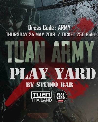 Tuan Army X PLAY YARD by Studio Bar Present Zipevent