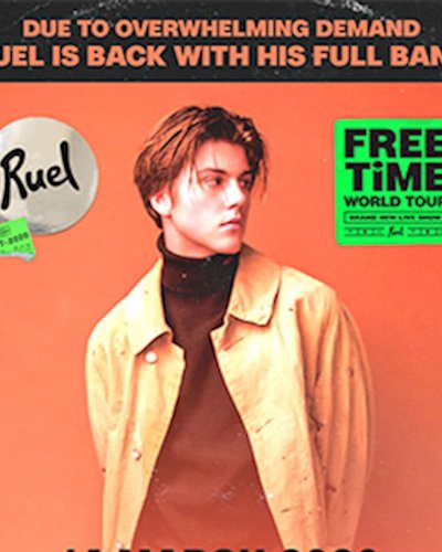 (เลื่อนออกไปไม่มีกำหนด) RUEL Free Time World Tour Live in Bangkok 2020 Zipevent