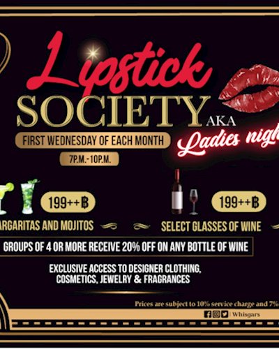Lipstick Society at Whisgars Zipevent