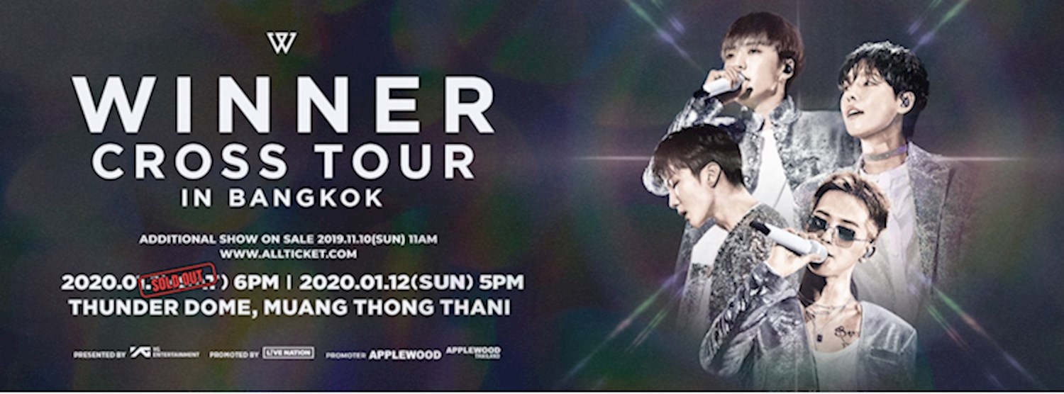 WINNER CROSS TOUR IN BANGKOK Zipevent
