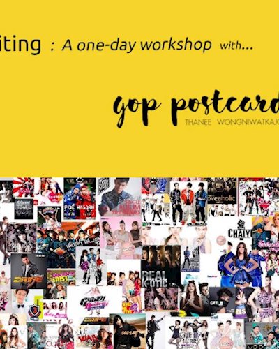 Lyric-writing : A one-day workshop with Gop postcard Zipevent