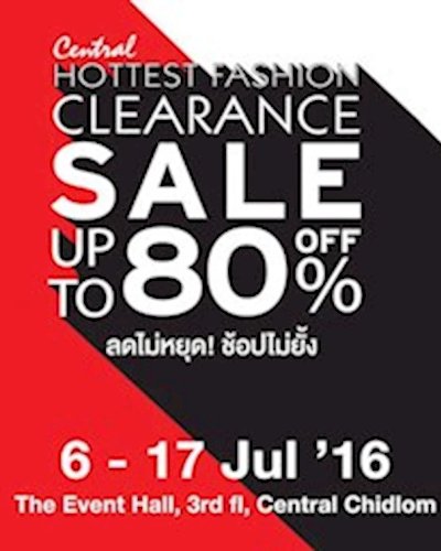CENTRAL HOTTEST FASHION CLEARANCE SALE Zipevent