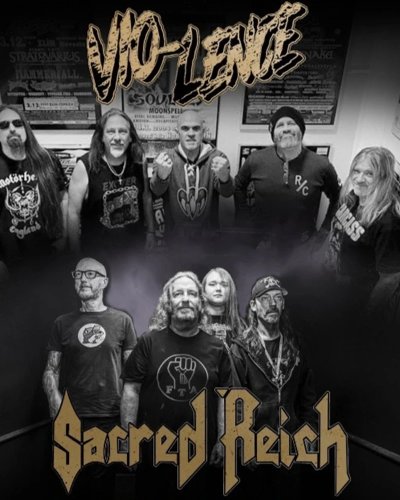 Budweiser club Present : SACRED REICH AND VIO-LENCE US DOUBLE BILL THRASH ATTACK Zipevent