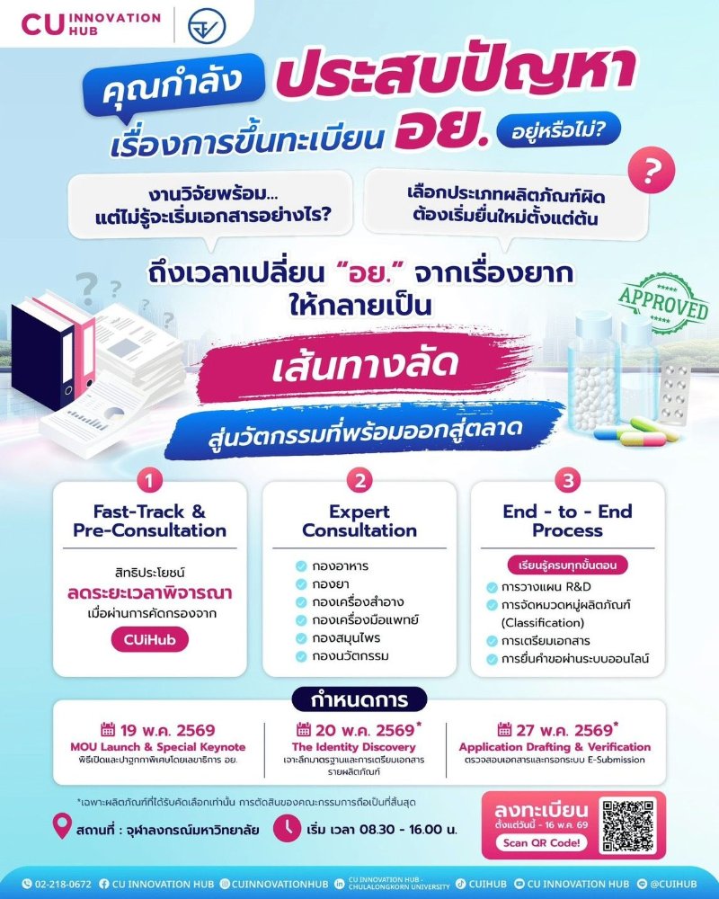 Chula x FDA Express for Innovation Zipevent