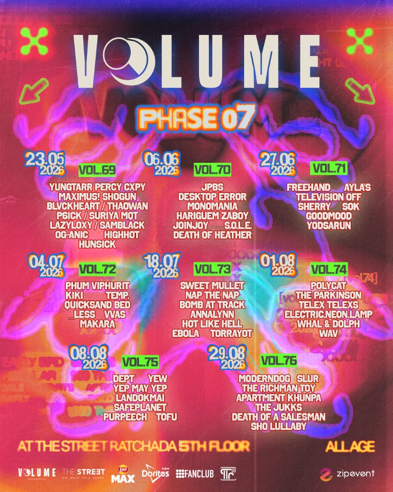 VOLUME LIVEHOUSE PHASE 7 Zipevent