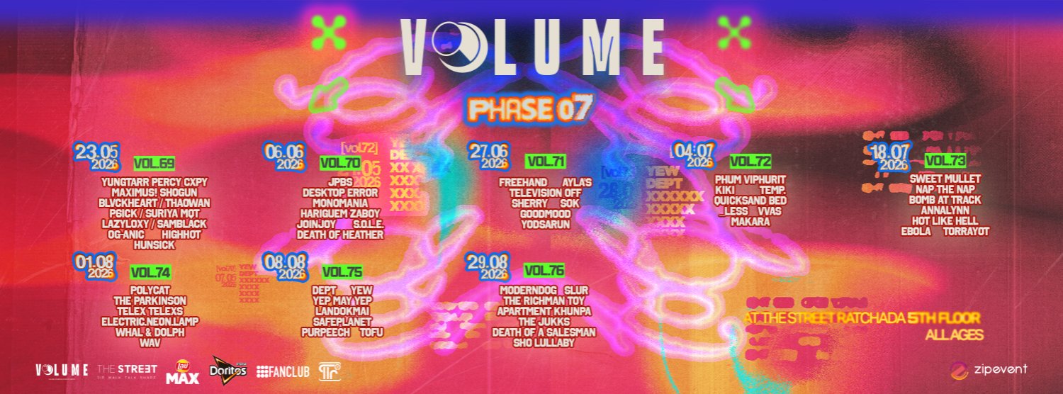 VOLUME LIVEHOUSE PHASE 7 Zipevent