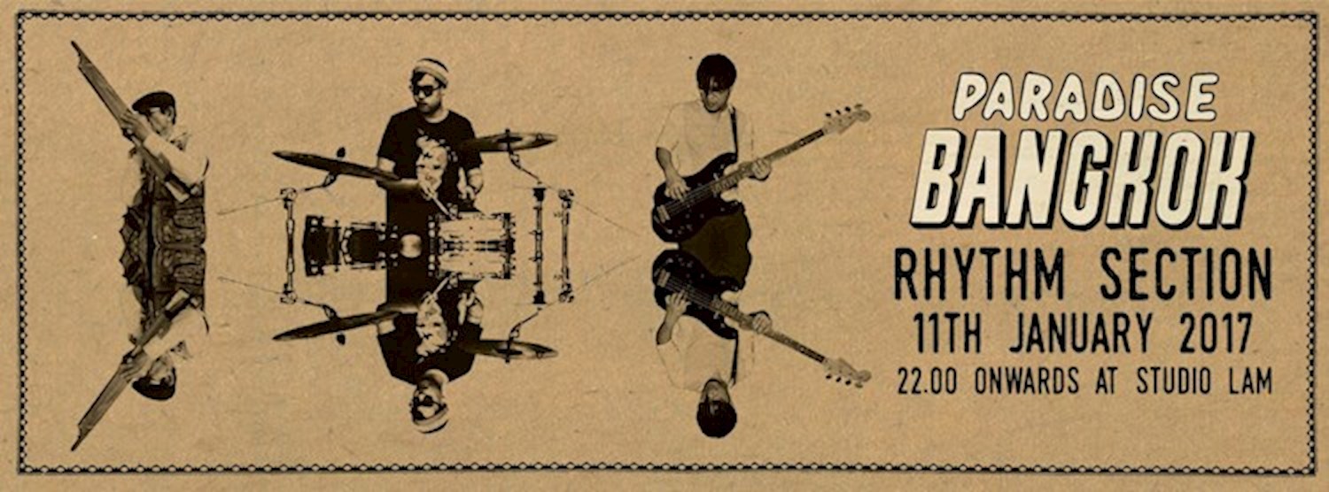 Wed Live Molam : Paradise Bangkok X Rhythm Section Zipevent