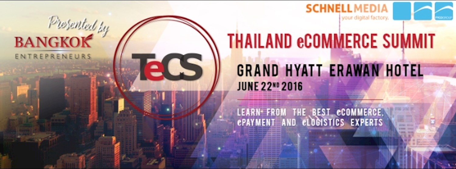 Thailand eCommerce Summit 2016 Zipevent