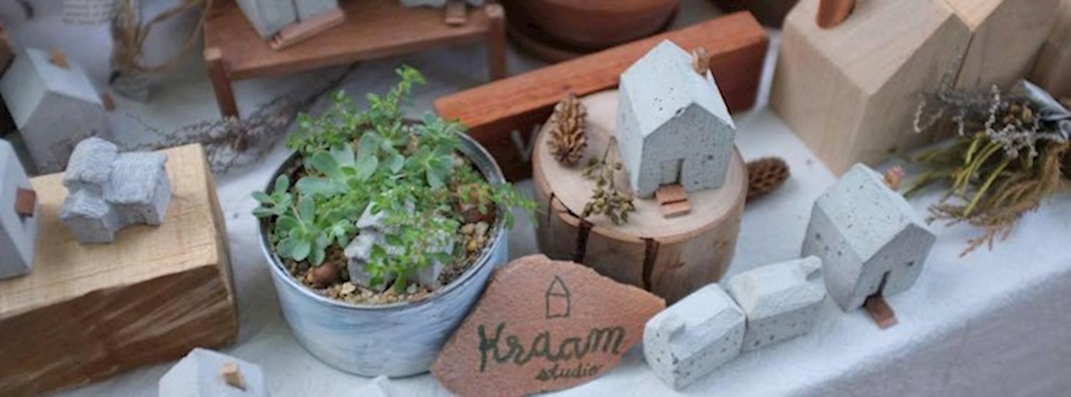 Miniature garden workshop with KRAAM studio Zipevent