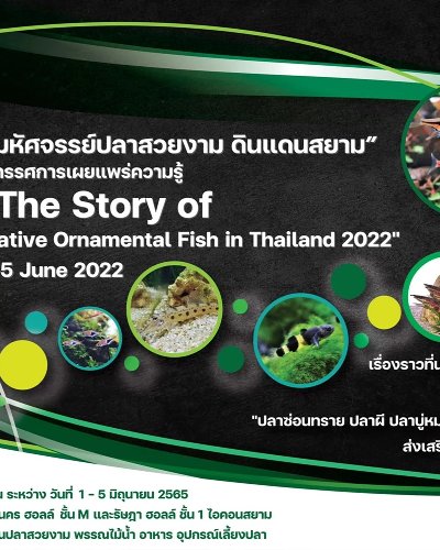 มหัศจรรย์ปลาสวยงามดินแดนสยาม Zipevent