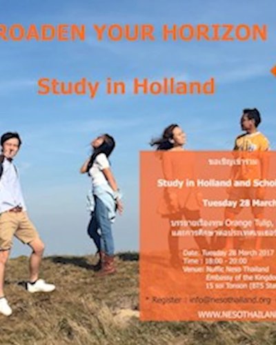 Study in Holland scholarship info session Zipevent