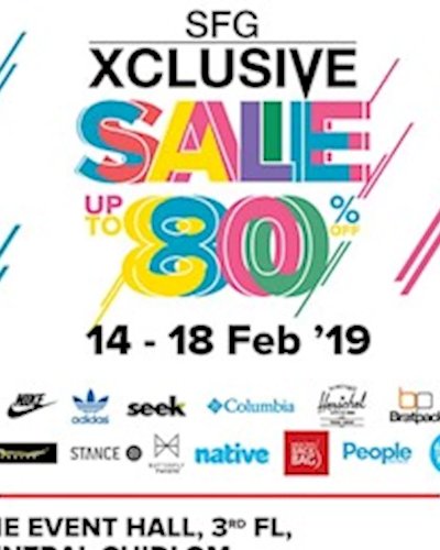 SFG Xclusive Sale @Central Chidlom Zipevent
