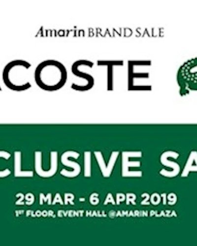 Lacoste Exclusive Sale Zipevent