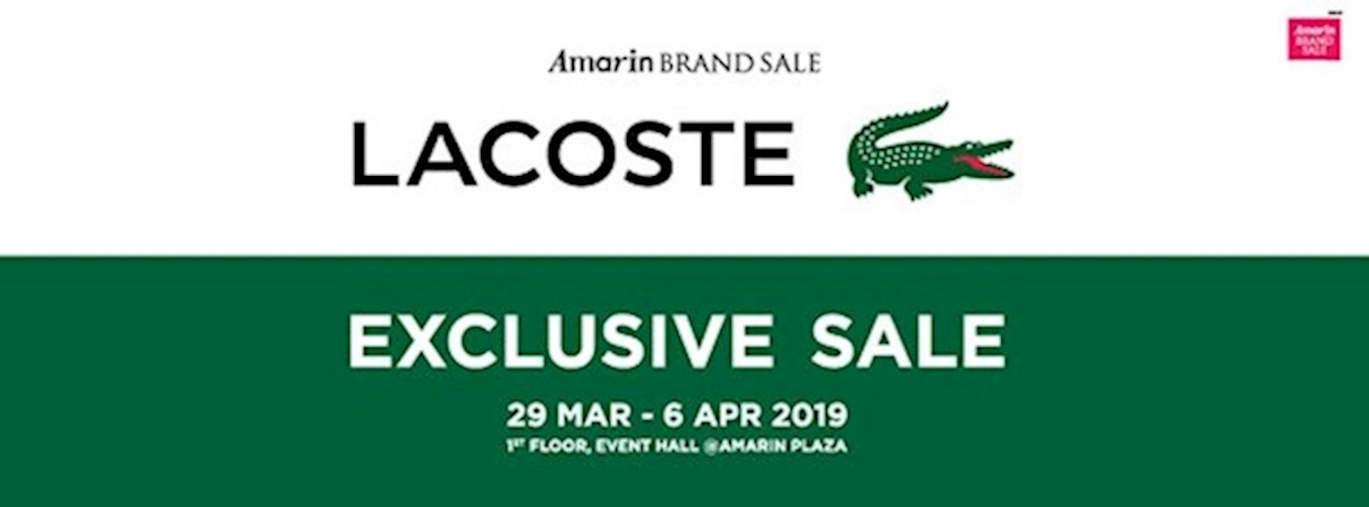 Lacoste Exclusive Sale Zipevent