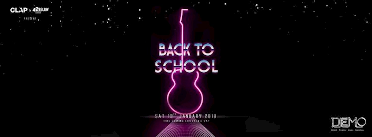 CLAP & 42below present "Back to School" Zipevent
