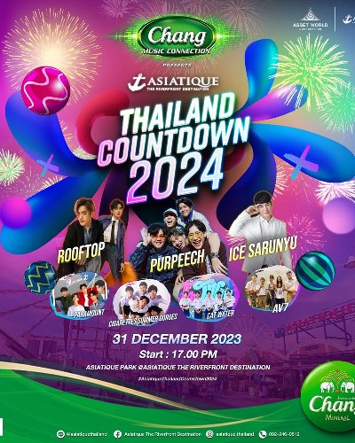 Asiatique Thailand Countdown 2024 Zipevent