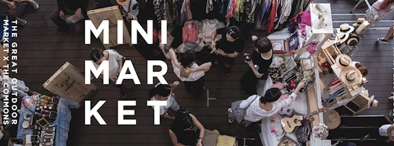 The Great Outdoor Mini Market x The Commons Zipevent