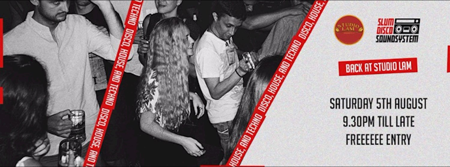 Slum Disco Back At Studio Lam Zipevent