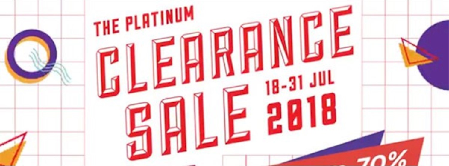 The Platinum Clearance Sale 2018 Zipevent