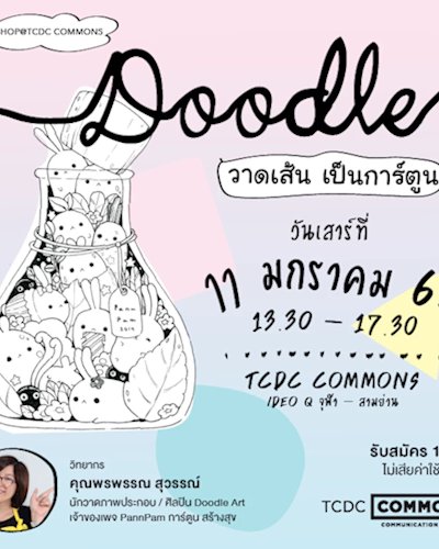 Doodle วาดเส้น เป็นการ์ตูน Zipevent