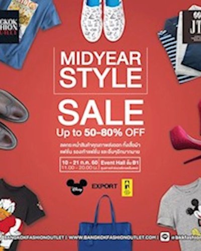 Bangkok Fashion Outlet : Mid Year Style Zipevent
