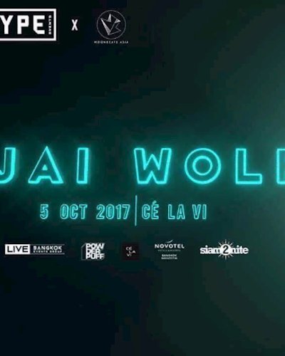 Jai Wolf l 5 Oct l Presented by Hype BKK x Moonbeats Asia Zipevent