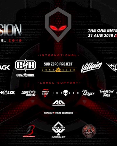 Invasion Festival 2019 Zipevent