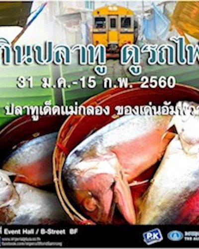 กินปลาทู ดูรถไฟ Zipevent