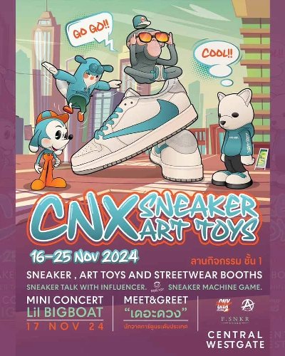 Cnx Sneaker & Art Toys Festival Zipevent