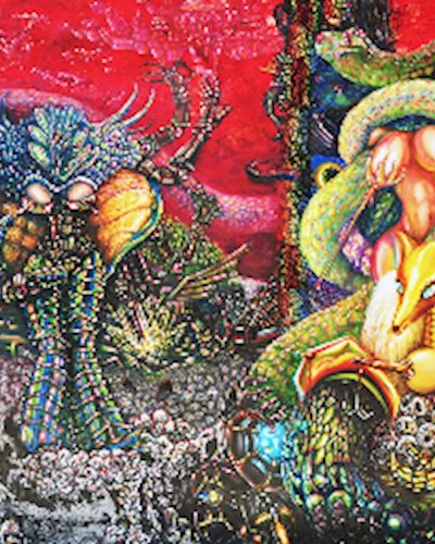 Roboticlism from Unconscious mind / Art Exhibition Charity Zipevent
