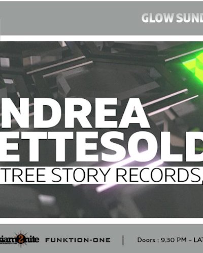 GLOW SunDaze w/ Andrea Settesoldi - Free Entry Before Midnight Zipevent